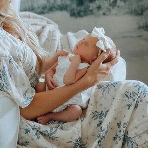 Vintage white Baby Eyelet Romper